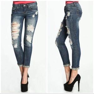 Size 3 machine jeans